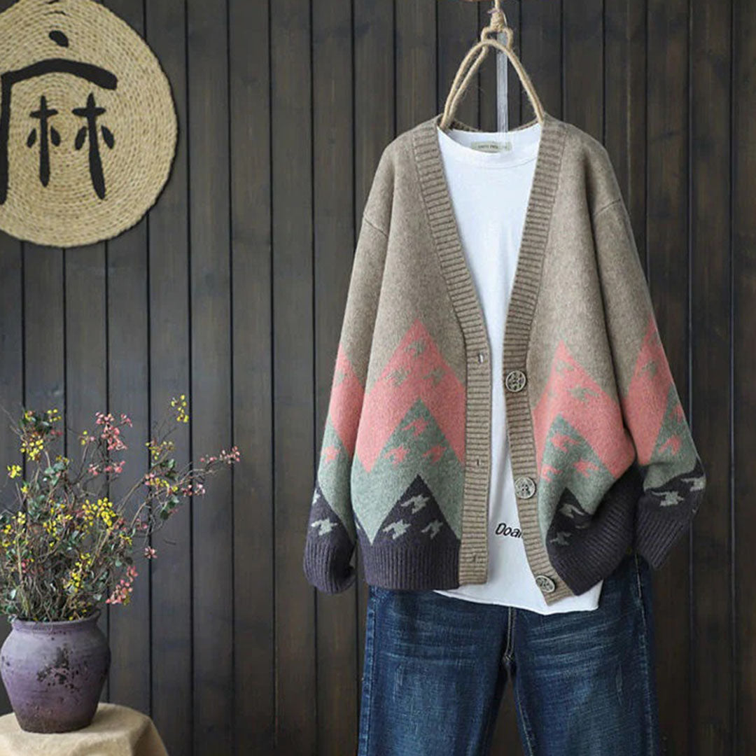 Klassisk bekväm cardigan - Mali