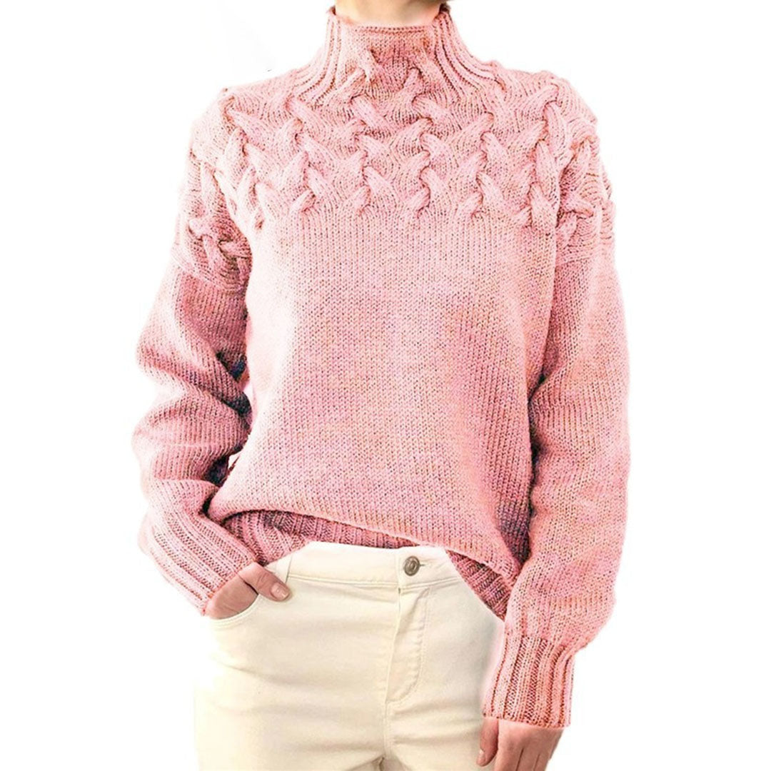 Elegant tröja med polotröja - Venessa