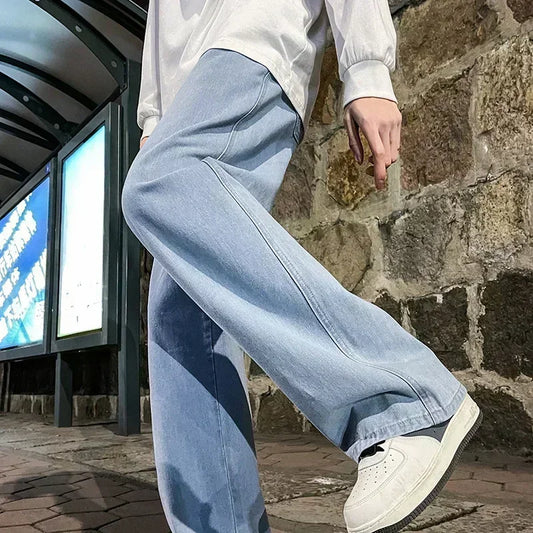 Nya Streetwear lösa jeans för män - Markus