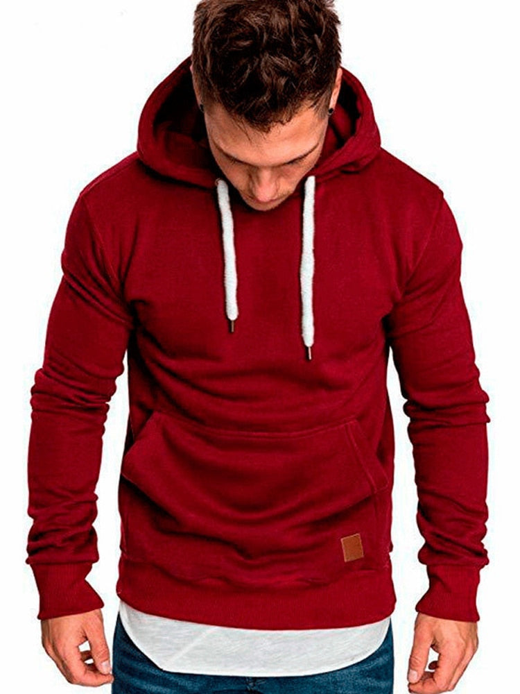 Casual hoodie för män - Kenta
