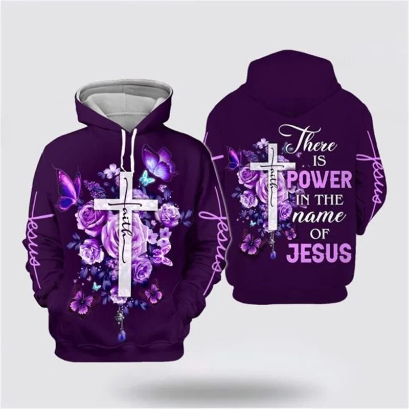 Tryckt varm hoodie - Pehr