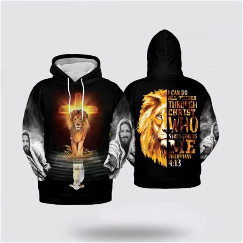 Tryckt varm hoodie - Pehr