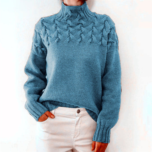 Elegant tröja med polotröja - Venessa