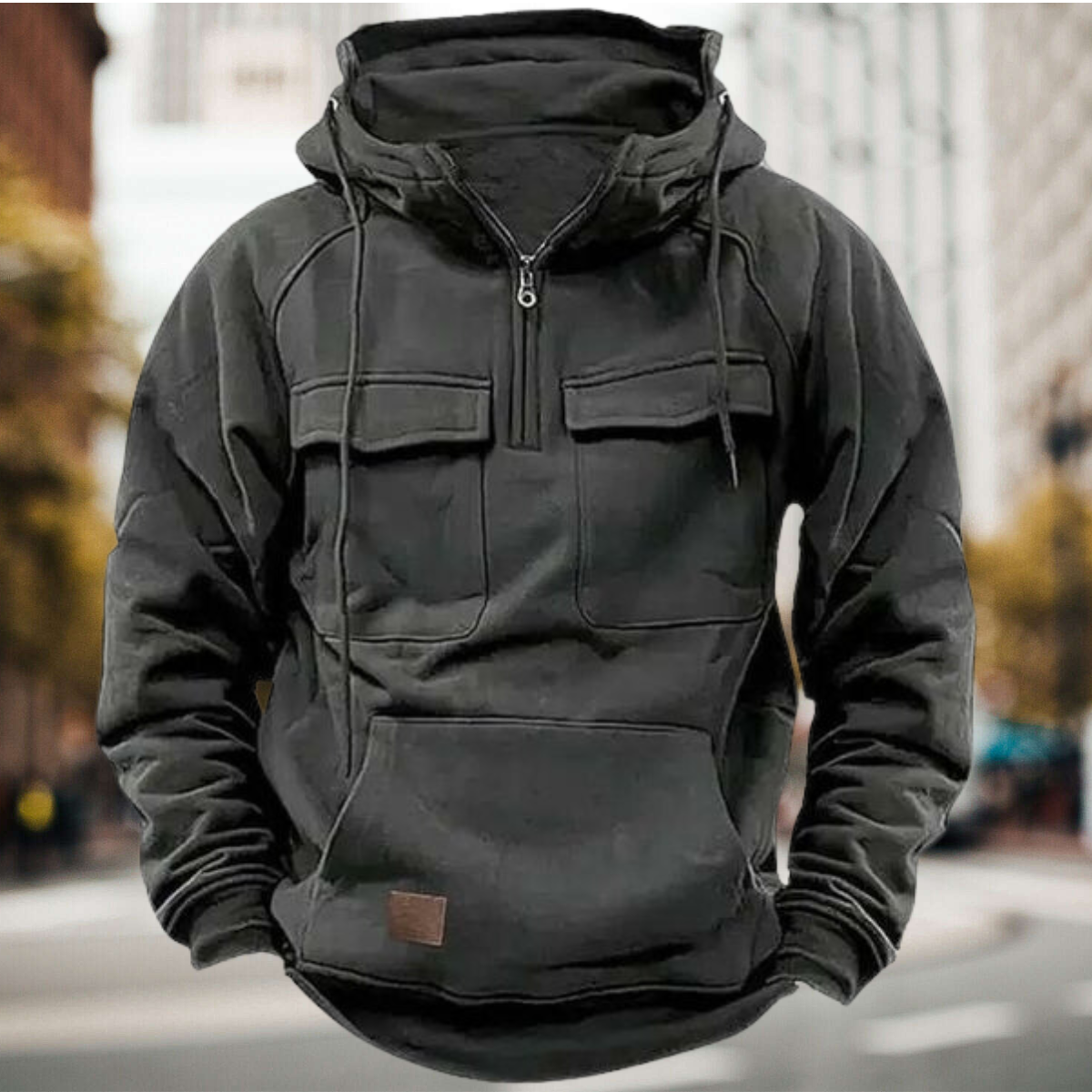 Hip hop jacka fritids hoodie sportkläder - Mats