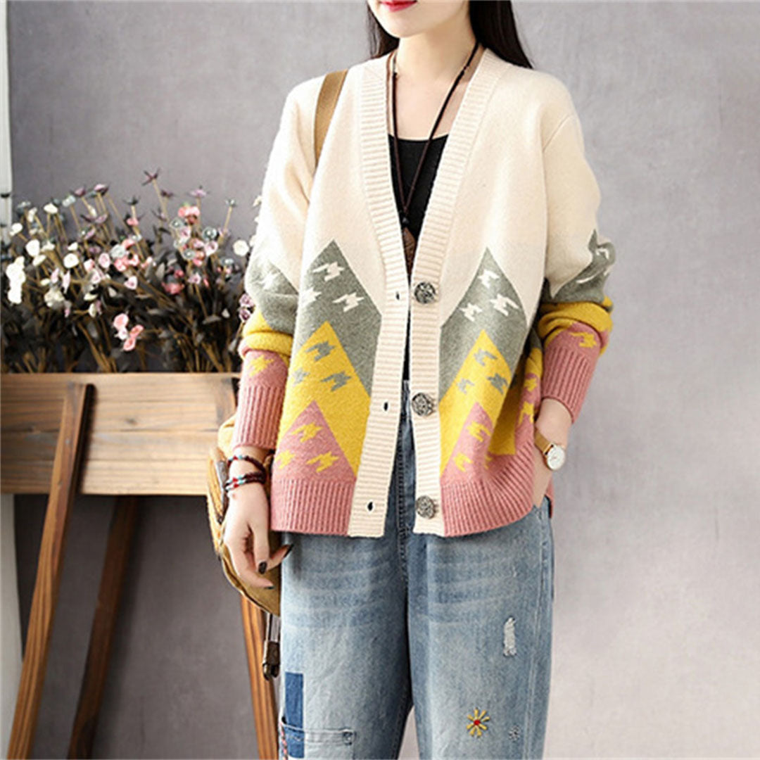 Klassisk bekväm cardigan - Mali