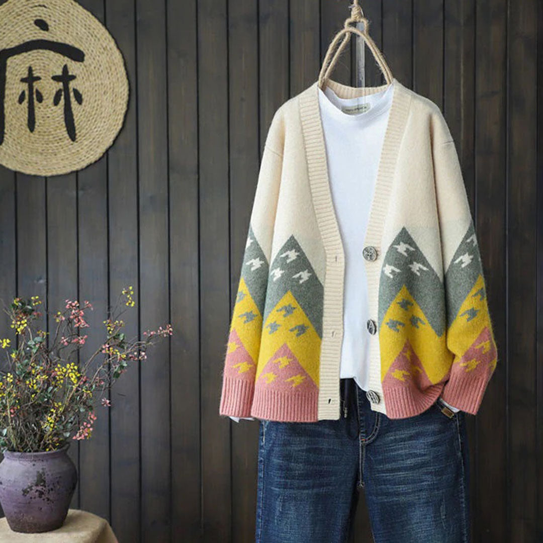 Klassisk bekväm cardigan - Mali