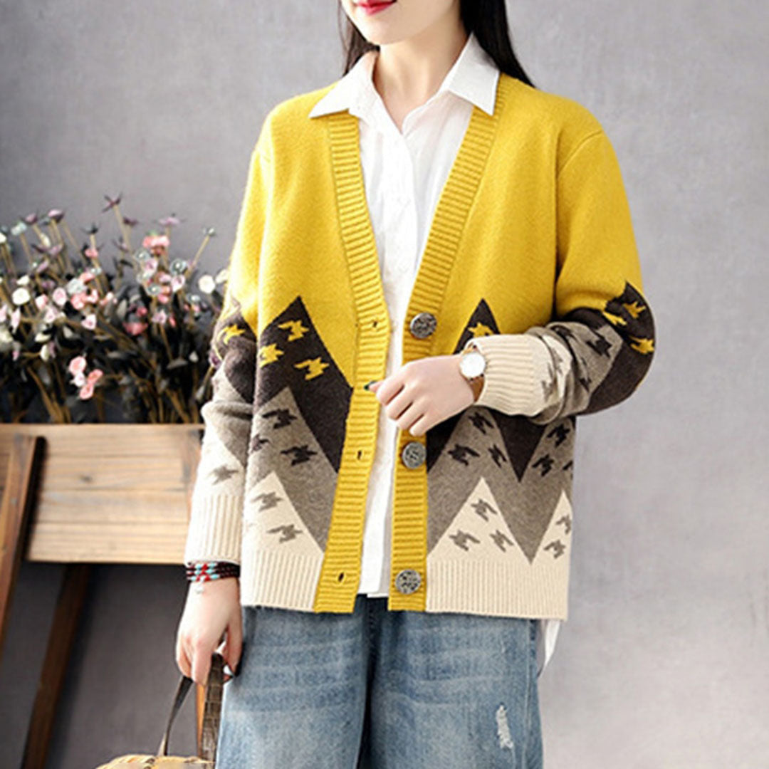 Klassisk bekväm cardigan - Mali