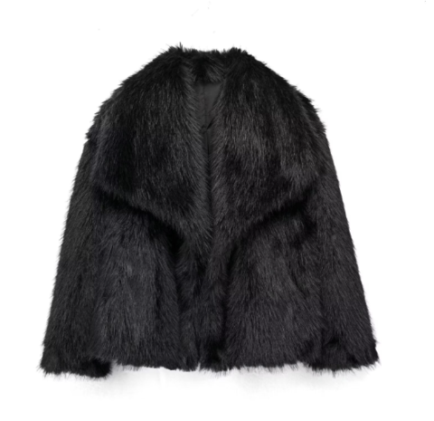 Elegant fuskpälsjacka för kvinnor - Xanthe