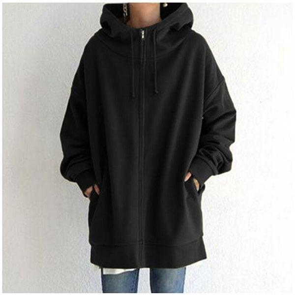 Casual sweatshirt med långa ärmar - Karla