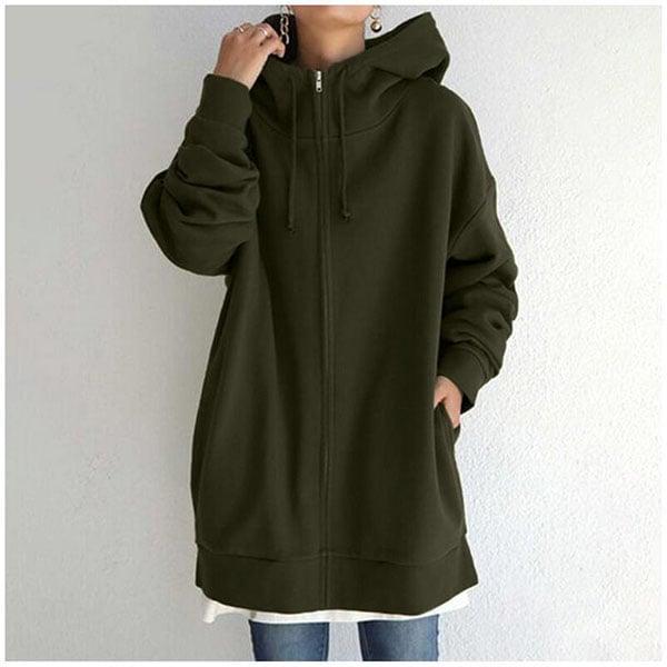 Casual sweatshirt med långa ärmar - Karla