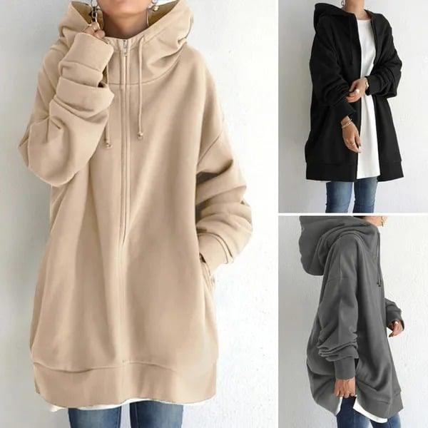 Casual sweatshirt med långa ärmar - Karla