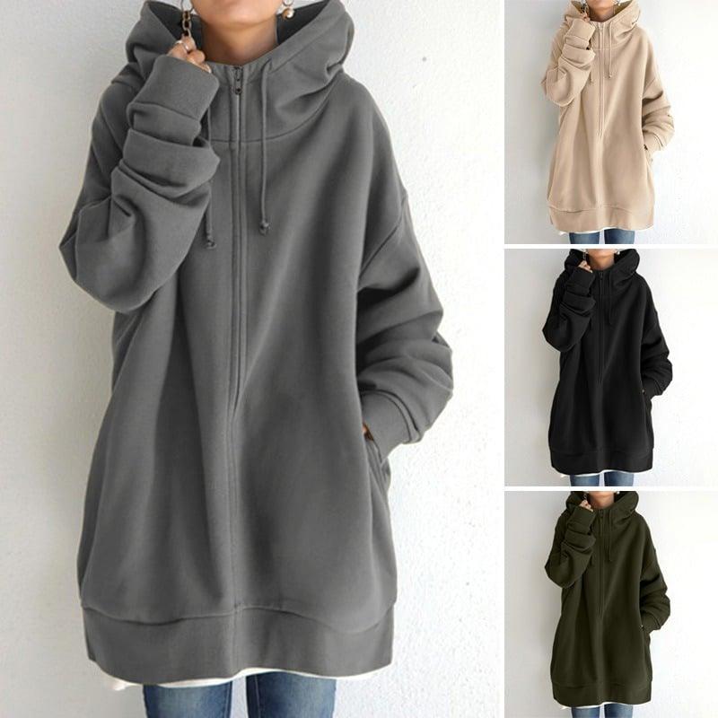 Casual sweatshirt med långa ärmar - Karla