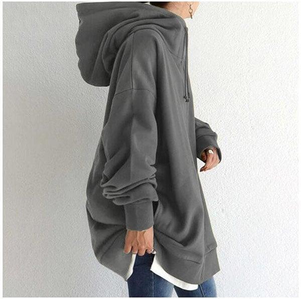 Casual sweatshirt med långa ärmar - Karla