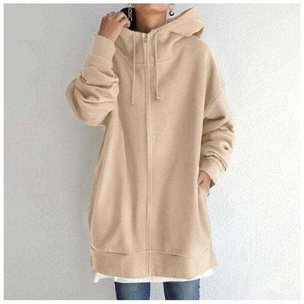 Casual sweatshirt med långa ärmar - Karla